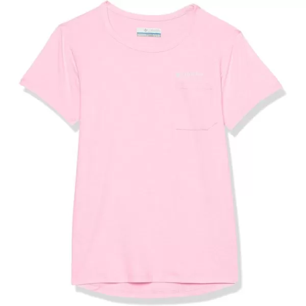 imageColumbia Girls Tech Trail Short Sleeve TeeWild Rose Heather