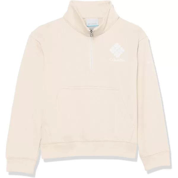 imageColumbia Girls Trek French Terry Half ZipChalk