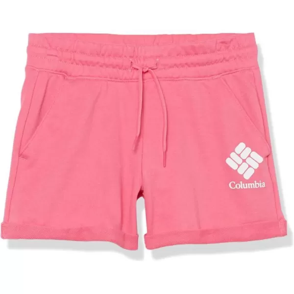 imageColumbia Girls Trek French Terry ShortWild Geranium