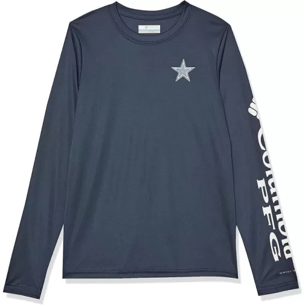 imageColumbia Kids CLG Youth Terminal Tackle LS ShirtDc  NavyWhite