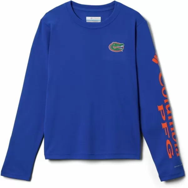 imageColumbia Kids CLG Youth Terminal Tackle LS ShirtFla  AzulSpark Orange