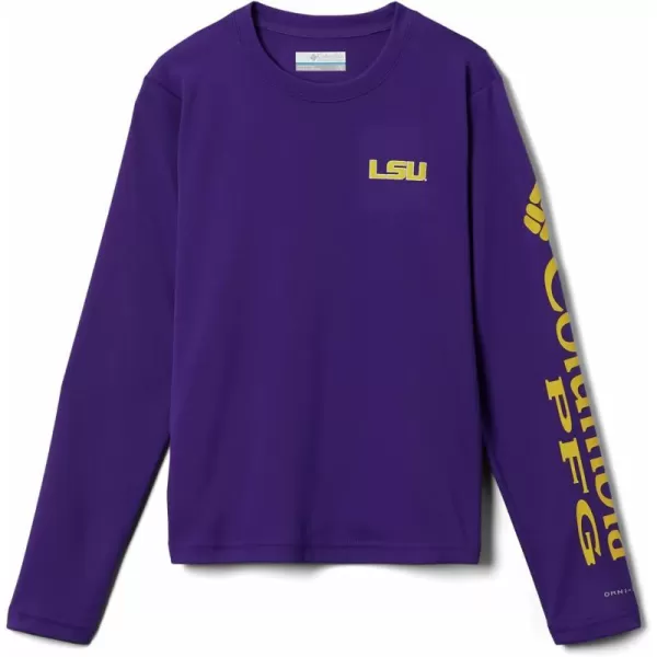 imageColumbia Kids CLG Youth Terminal Tackle LS ShirtLsu  Vivid PurpleYellow