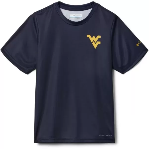 imageColumbia Kids Collegiate Terminal Tackle Short Sleeve ShirtWv  Collegiate Navy