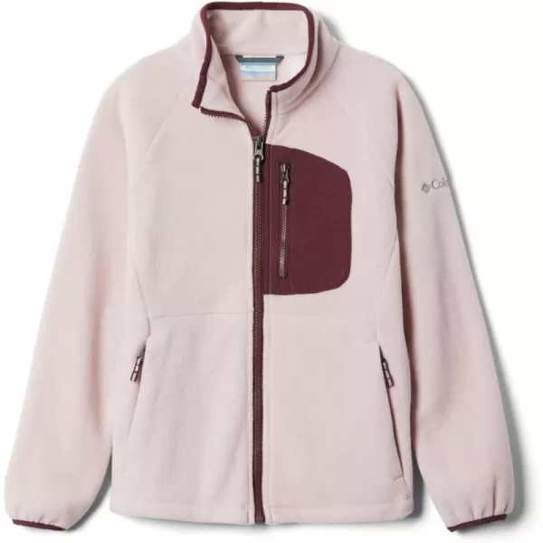 imageColumbia Kids Fast Trek Iii Fleece Full ZipMineral PinkMalbec