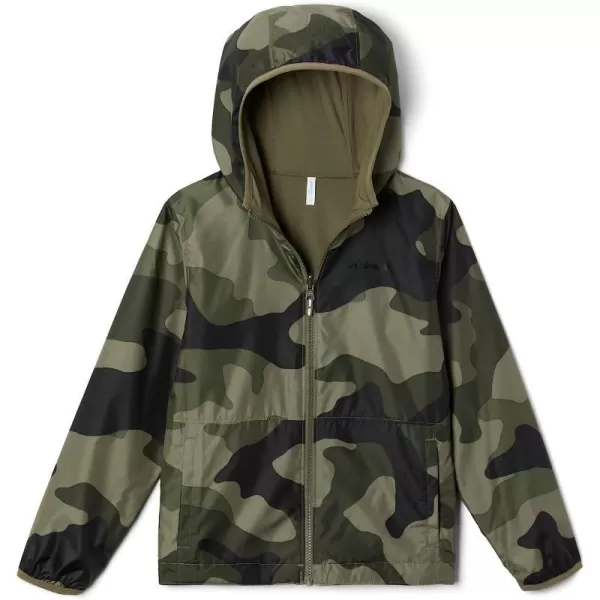 imageColumbia Kids Pixel Grabber Reversible JacketStone Green Mod Camo