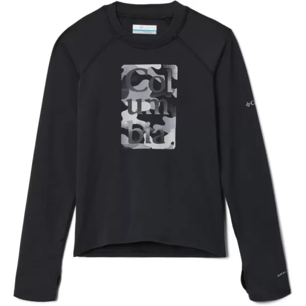 imageColumbia Kids Sandy Shores Printed Long Sleeve SunguardBlack