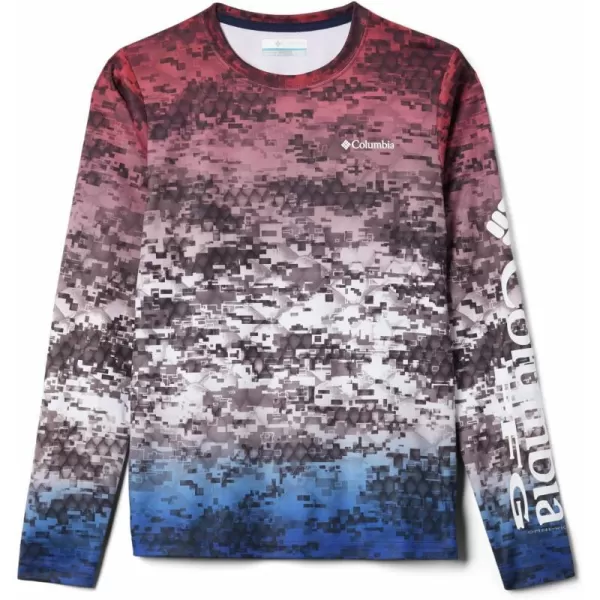 imageColumbia Kids Super Terminal Tackle Long SleeveAmericana Digi Camo Fade