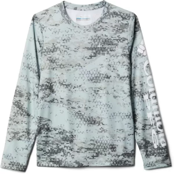imageColumbia Kids Super Terminal Tackle Long SleeveSafari Pfg Camo Print