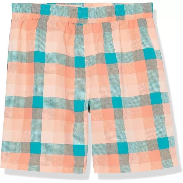 imageColumbia Kids amp Baby Super Backcast ShortLight Coral Mid Gingham
