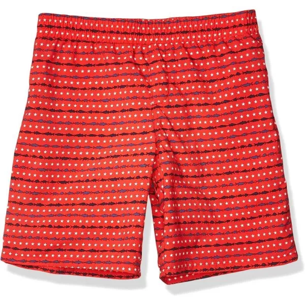 Red Spark Merica Fish Stripe