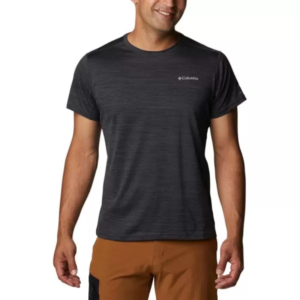 imageColumbia Mens Alpine Chill Zero Short Sleeve CrewBlack Heather