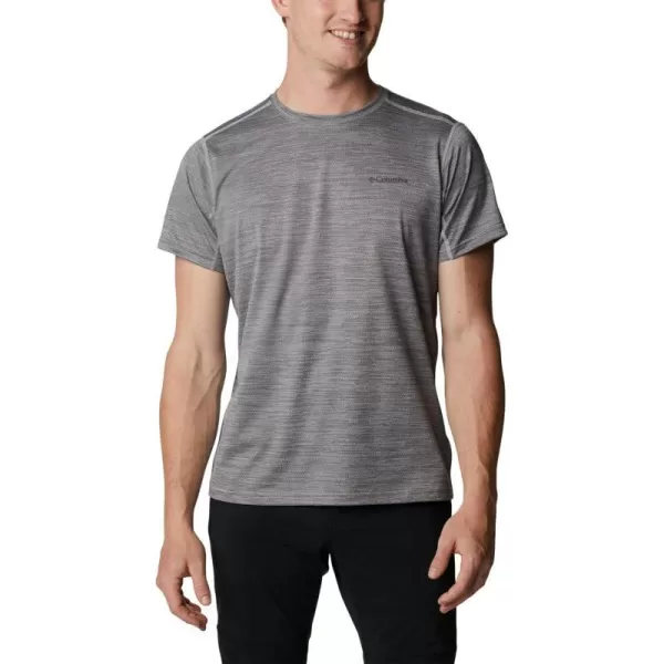 imageColumbia Mens Alpine Chill Zero Short Sleeve CrewColumbia Grey Heather