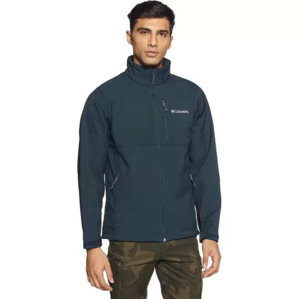 imageColumbia Mens Ascender Softshell Frontzip JacketNight Shadow