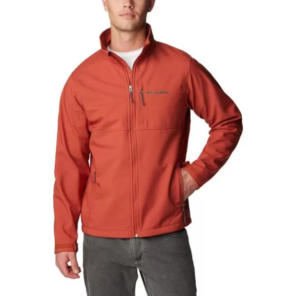 imageColumbia Mens Ascender Softshell Frontzip JacketWarp Red