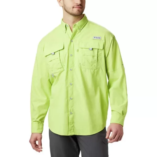 imageColumbia Mens Bahama II Long Sleeve ShirtGreen Glow