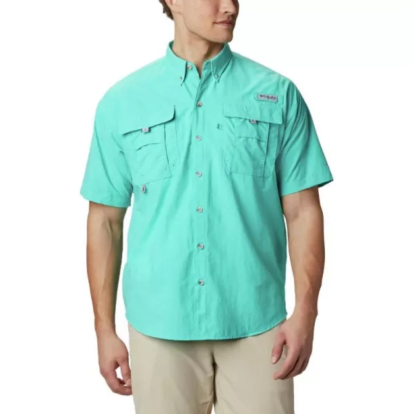 imageColumbia Mens Bahama Ii Short Sleeve ShirtBright Aqua