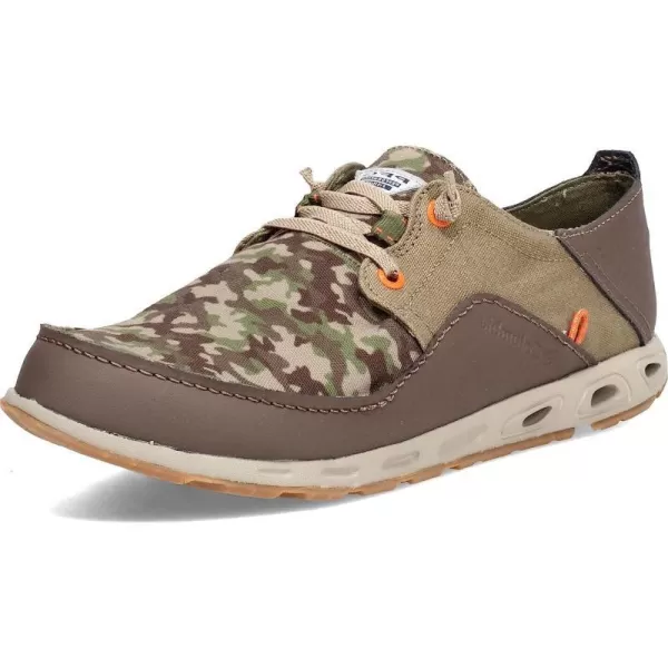 imageColumbia Mens Bahama Vent PFG Lace Relaxed Boat ShoePebbleHeatwave