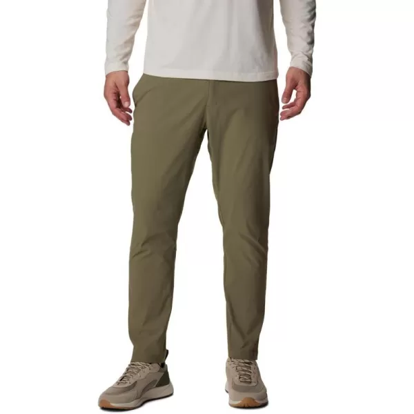 imageColumbia Mens Black Mesa Tapered PantStone Green