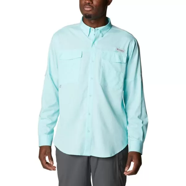 imageColumbia Mens Blood and Guts Iv Woven Long SleeveGulf Stream