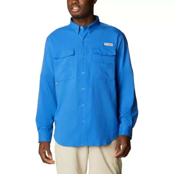 imageColumbia Mens Blood and Guts Iv Woven Long SleeveVivid Blue