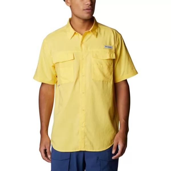 imageColumbia Mens Blood and Guts Iv Woven Short SleeveSun Glow