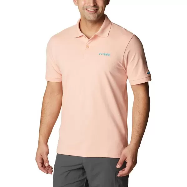 imageColumbia Mens Bonefish Pique PoloLight Coral