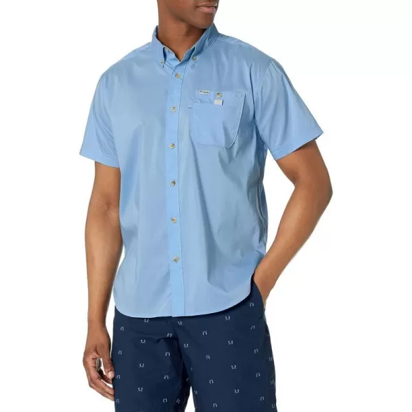 imageColumbia Mens Bonefish Short Sleeve ShirtAgate Blue
