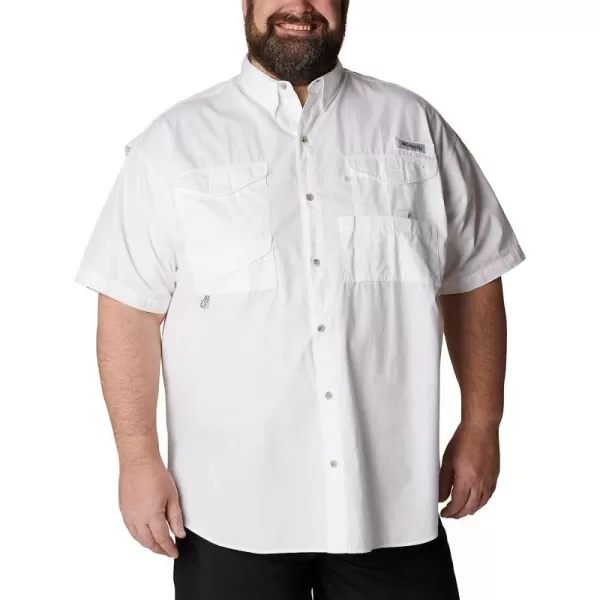 imageColumbia Mens Bonehead Short Sleeve ShirtWhite  Legacy