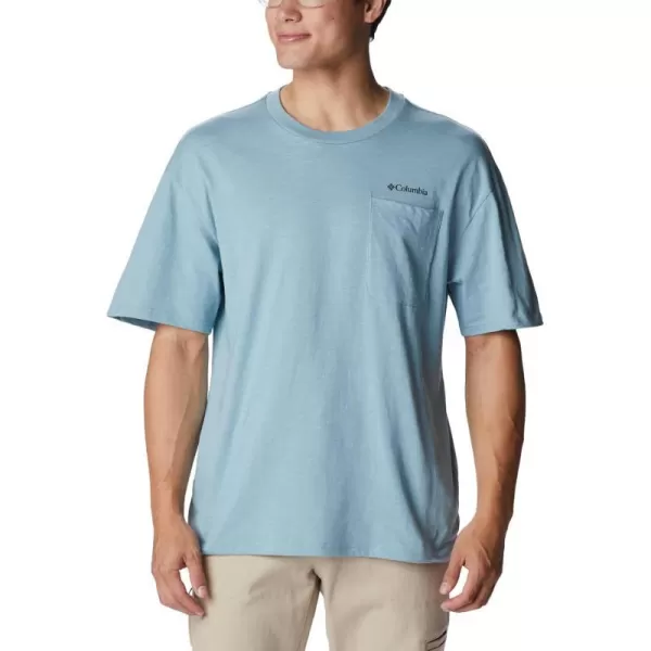 imageColumbia Mens Break It Down TeeStone Blue
