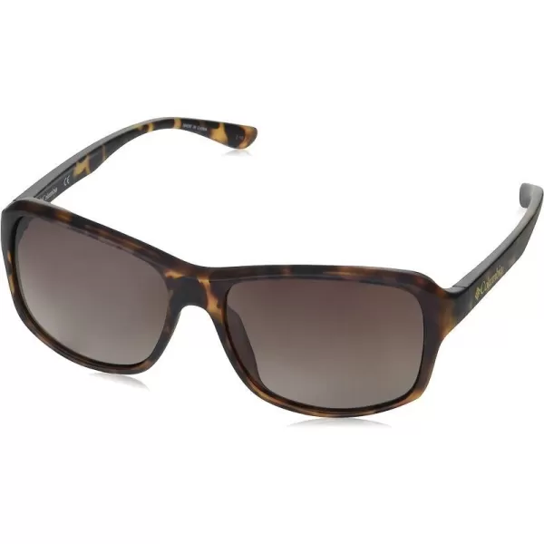 imageColumbia Mens Bristol Mills Rectangular SunglassesMatte Dark Tortoise
