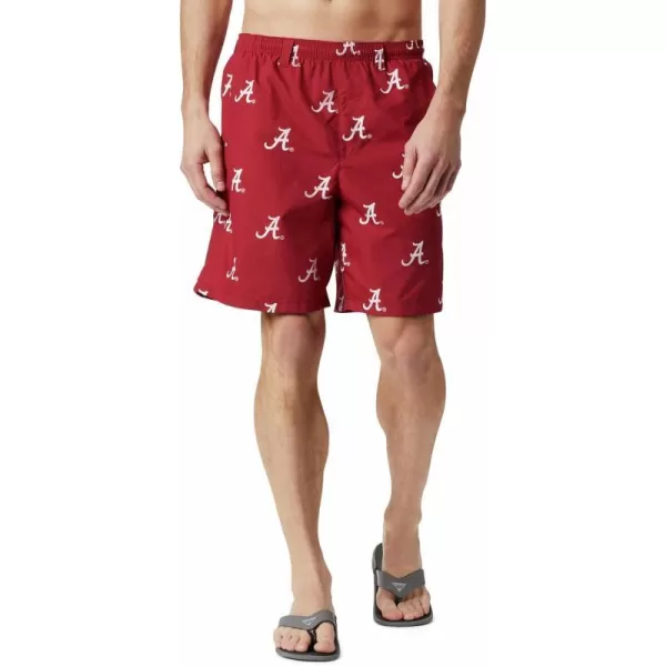 imageColumbia Mens CLG Backcast Ii Printed ShortAlabama Crimson Tide 3 Ala  Red Velvet