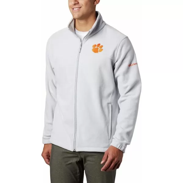 imageColumbia Mens CLG Flanker Iii Fleece JacketClemson Tigers Cle  Cool Grey