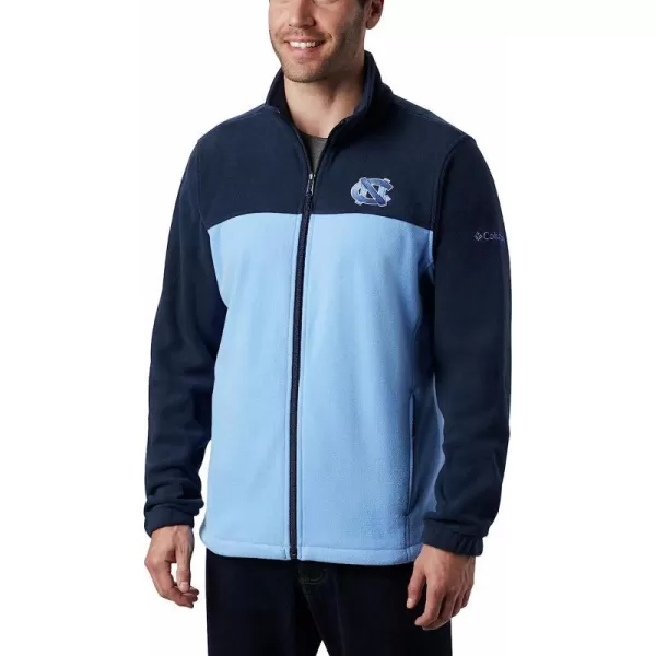 imageColumbia Mens CLG Flanker Iii Fleece JacketNorth Carolina Tar Heels Nc  Collegiate Navy White Cap