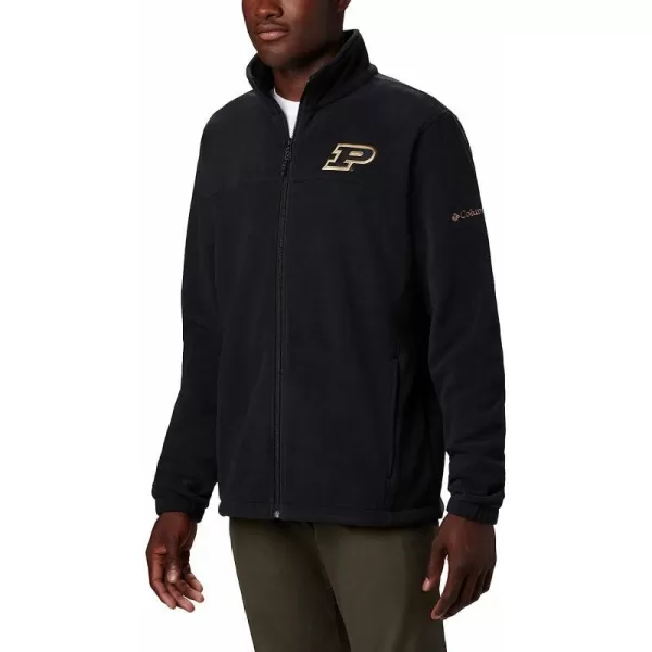 imageColumbia Mens CLG Flanker Iii Fleece JacketPurdue Boilermakers Pd  Black