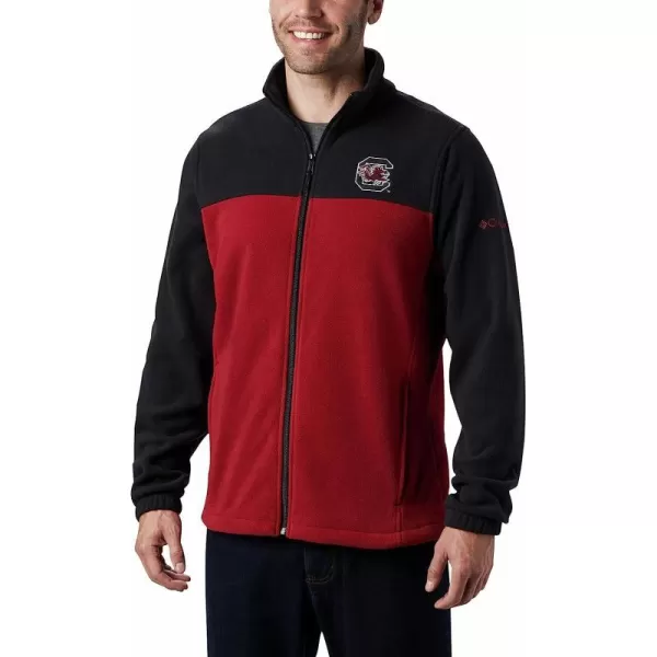 imageColumbia Mens CLG Flanker Iii Fleece JacketSouth Carolina Fighting Gamecocks Sc  Black Beet