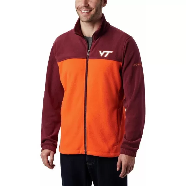 Virginia Tech Hokies Vt - Deep Maroon, Tangy Orange
