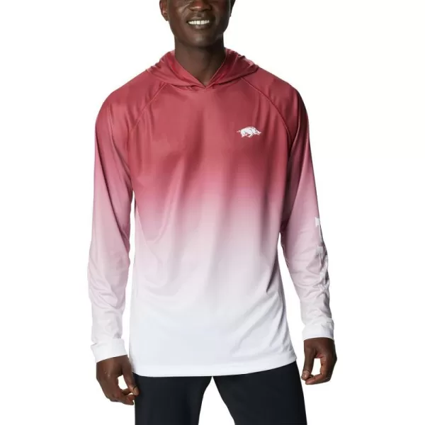 imageColumbia Mens CLG Super Terminal Tackle HoodieArkansas Razorbacks Team Color