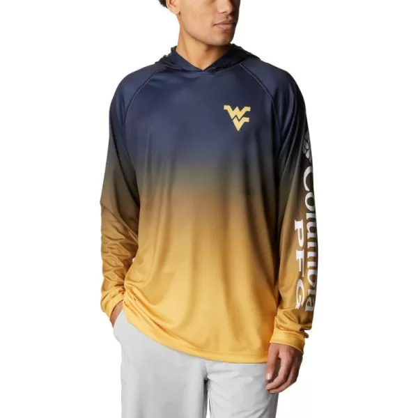 imageColumbia Mens CLG Super Terminal Tackle HoodieWest Virginia Mountaineers Team Color