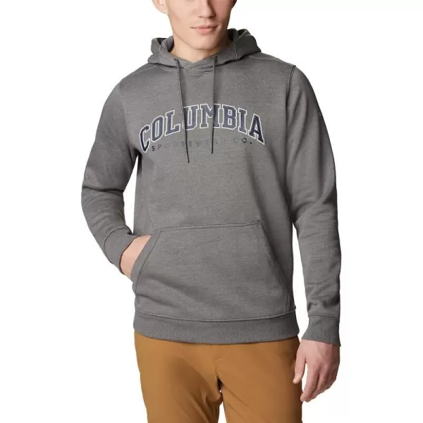 imageColumbia Mens CSC Basic Logo II Classic Hoodie Cotton BlendCity Grey HeatherCsc Varsity Arch 2