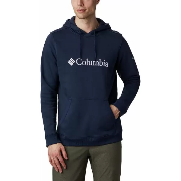 imageColumbia Mens CSC Basic Logo II Classic Hoodie Cotton BlendCollegiate NavyCsc Branded Logo