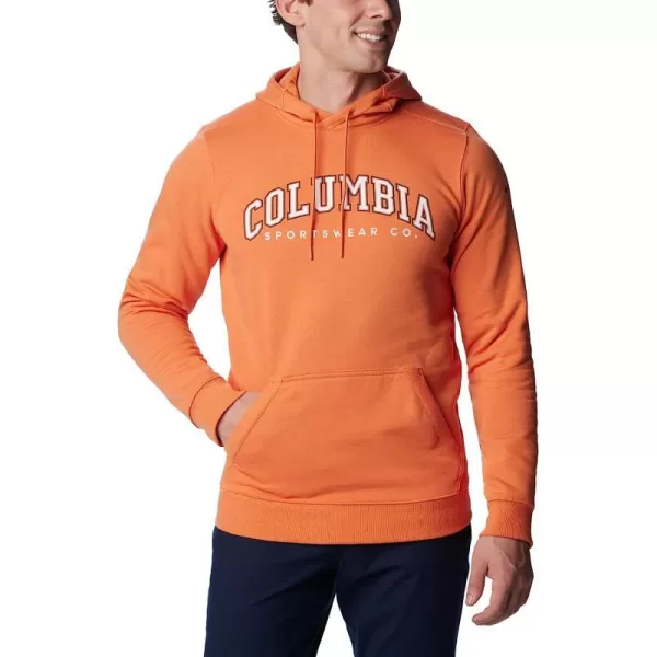 imageColumbia Mens CSC Basic Logo II Classic Hoodie Cotton BlendDesert OrangeCsc Varsity Arch 2