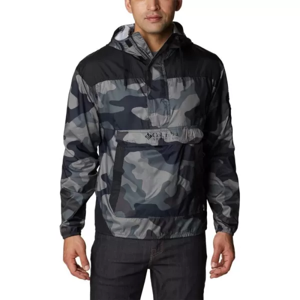 imageColumbia Mens Challenger WindbreakerBlack Mod Camo PrintBlack