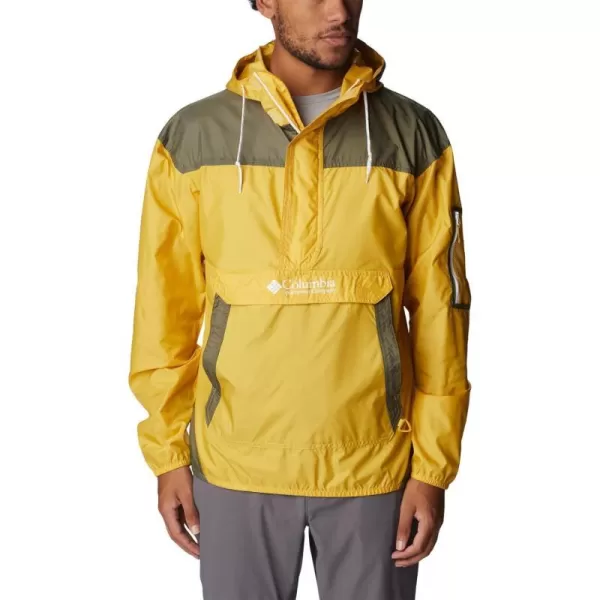 imageColumbia Mens Challenger WindbreakerGolden NuggetStone Green