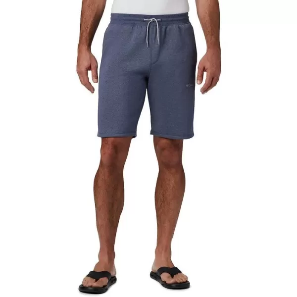 imageColumbia Mens Columbia Logo Fleece ShortDark Mountain Heather