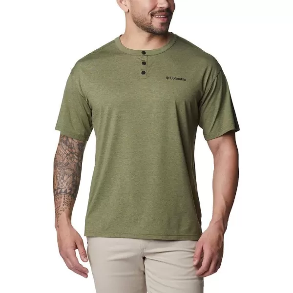 imageColumbia Mens Coral Ridge Performance Short SleeveMosstone
