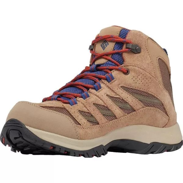 imageColumbia Mens Crestwood Mid Waterproof Hiking ShoeAsh Brown Carbon