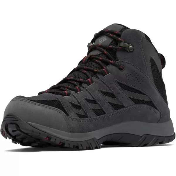 imageColumbia Mens Crestwood Mid Waterproof Hiking ShoeBlack Charcoal