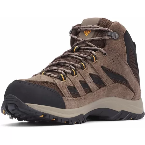 imageColumbia Mens Crestwood Mid Waterproof Hiking ShoeCordovan Squash