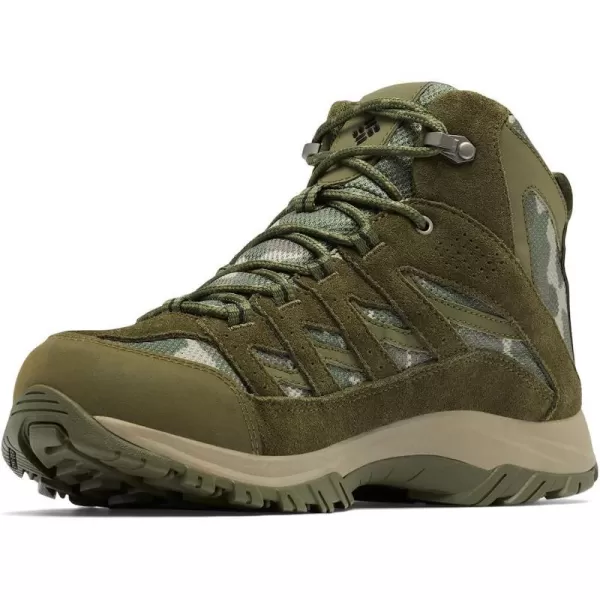 imageColumbia Mens Crestwood Mid Waterproof Hiking ShoeNori Black