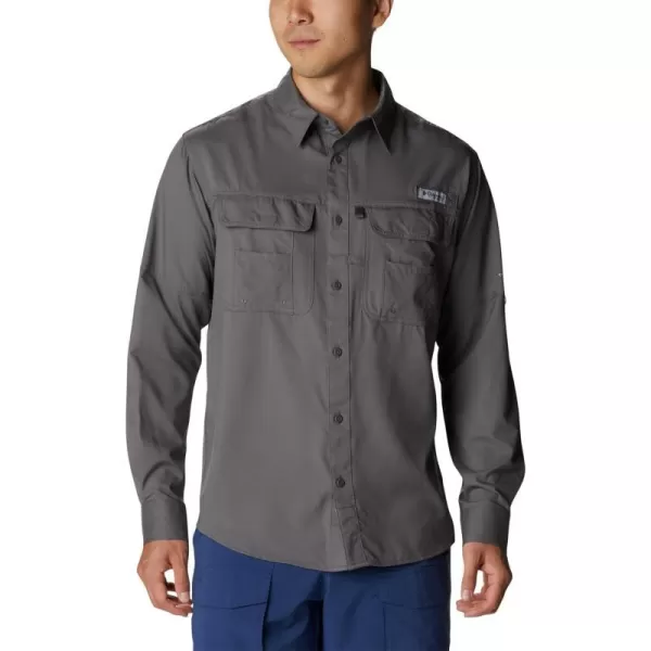 imageColumbia Mens Drift Guide Woven LsCity Grey